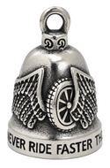Winged Wheel Ride Bell® Motorcycle Bell Stainless Steel RB29