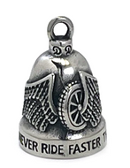 Winged Wheel Motorcycle Ride Bell® Stainless Steel RB29