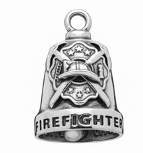 Load image into Gallery viewer, Large Firefighter Ride Bell® Motorcycle Bell Stainless Steel RB2L