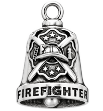 Load image into Gallery viewer, Firefighter Motorcycle Ride Bell® Biker Stainless Steel RB2