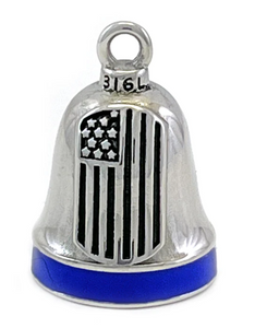 Stainless Steel Motorcycle Ride Bell, Gremlin Bell, Spirit Bell Police Special