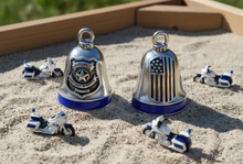 Load image into Gallery viewer, Police Special Ride Bell® Motorcycle Spirit Bell Stainless Steel RB30