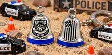 Load image into Gallery viewer, Police Special Ride Bell® Motorcycle Spirit Bell Stainless Steel RB30