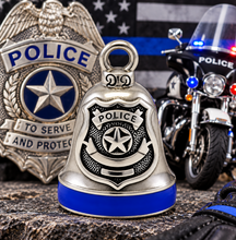 Load image into Gallery viewer, Police Special Ride Bell® Motorcycle Spirit Bell Stainless Steel RB30