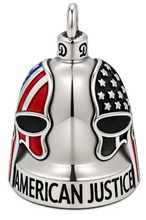Load image into Gallery viewer, Punisher Flag Skull Ride Bell® Motorcycle Bell Stainless Steel RB32