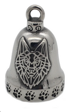 Load image into Gallery viewer, Stainless Steel Motorcycle Wolf Ride Bell