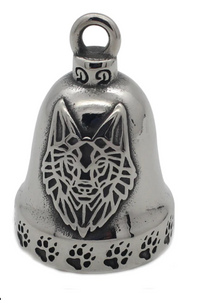 Stainless Steel Motorcycle Wolf Ride Bell