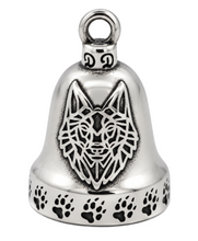 Load image into Gallery viewer, Wolf Ride Bell® Motorcycle Bell Stainless Steel RB33