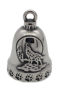 Stainless Steel Motorcycle Wolf Ride Bell