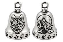 Load image into Gallery viewer, Wolf Ride Bell® Motorcycle Bell Stainless Steel RB33