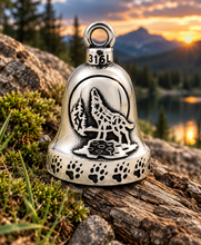 Load image into Gallery viewer, Wolf Ride Bell® Motorcycle Bell Stainless Steel RB33