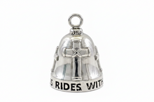 Load image into Gallery viewer, Four Crosses Ride Bell® Religious Motorcycle Bell Stainless Steel RB34