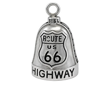 Load image into Gallery viewer, "Route 66" Ride Bell® Motorcycle Bell Stainless Steel RB35