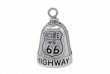 Load image into Gallery viewer, "Route 66" Ride Bell® Motorcycle Bell Stainless Steel RB35