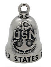 Load image into Gallery viewer, Military, Stainless Steel NAVY Motorcycle Ride Bell