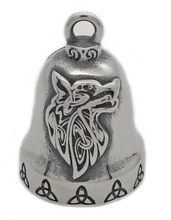 Load image into Gallery viewer, Wolf Stainless Steel Ride Bell Gremlin Bell