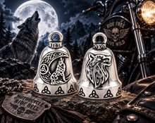 Load image into Gallery viewer, Moon Wolf Ride Bell® Gremlin Bell Stainless Steel RB38