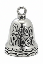 Load image into Gallery viewer, Lady Biker Ride Bell® Lady Rider Stainless Steel RB39