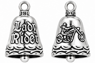 Lady Biker Ride Bell® Lady Rider Stainless Steel RB39