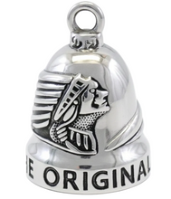 Load image into Gallery viewer, Original Indian Ride Bell® Biker Motorcycle Bell Stainless Steel RB40