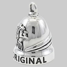 Load image into Gallery viewer, Original Indian Ride Bell® Biker Motorcycle Bell Stainless Steel RB40