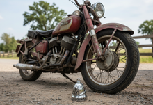 Load image into Gallery viewer, Original Indian Ride Bell® Biker Motorcycle Bell Stainless Steel RB40