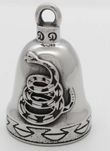 Load image into Gallery viewer, Don&#39;t Tread On Me Stainless Steel Motorcycle Ride Gremlin Bell