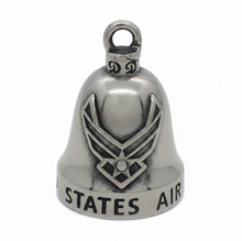 Load image into Gallery viewer, Air Force Ride Bell® Military Motorcycle Bell Stainless SteelRB42