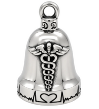 Load image into Gallery viewer, "MD" Doctor Ride Bell® Motorcycle Bell Stainless Steel RB46