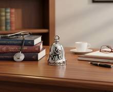 Load image into Gallery viewer, "MD" Doctor Ride Bell® Motorcycle Bell Stainless Steel RB46