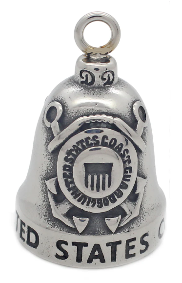 Coast Guard Stainless Steel Motorcycle Ride Bell ® Military