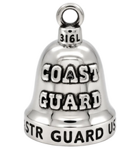 Load image into Gallery viewer, Coast Guard Ride Bell® Military Motorcycle Bell Stainless Steel RB48