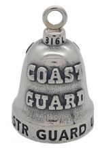 Load image into Gallery viewer, Coast Guard Stainless Steel Motorcycle Ride Bell ® Military