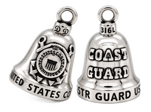 Load image into Gallery viewer, Coast Guard Ride Bell® Military Motorcycle Bell Stainless Steel RB48