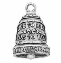 Load image into Gallery viewer, Large "The Wild One" Motorcycle Ride Bell® Biker Stainless Steel RB4L
