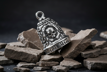 Load image into Gallery viewer, Large "The Wild One" Motorcycle Ride Bell® Biker Stainless Steel RB4L
