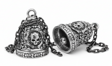 Load image into Gallery viewer, Large "The Wild One" Motorcycle Ride Bell® Biker Stainless Steel RB4L