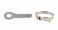 Motorcycle Bell Hanger & Wire Tie in Stainless Steel RB50