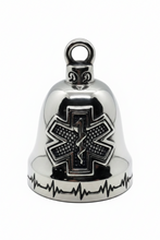 Load image into Gallery viewer, "EMT" Ride Bell® Motorcycle Bell Stainless Steel RB51