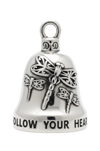 Load image into Gallery viewer, Dragonfly Ride Bell® Motorcycle Bell Stainless Steel RB52