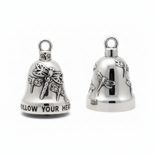 Load image into Gallery viewer, Dragonfly Ride Bell® Motorcycle Bell Stainless Steel RB52