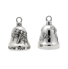 Load image into Gallery viewer, Dragonfly Ride Bell® Motorcycle Bell Stainless Steel RB52