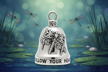 Load image into Gallery viewer, Dragonfly Ride Bell® Motorcycle Bell Stainless Steel RB52