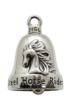 Load image into Gallery viewer, Steel Horse Rider Ride Bell® Motorcycle Bell Stainless Steel RB53
