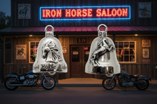 Load image into Gallery viewer, Steel Horse Rider Ride Bell® Motorcycle Bell Stainless Steel RB53
