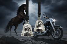 Load image into Gallery viewer, Steel Horse Rider Ride Bell® Motorcycle Bell Stainless Steel RB53