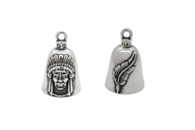 Load image into Gallery viewer, Indian Ride Bell® Motorcycle Bell Stainless Steel RB54