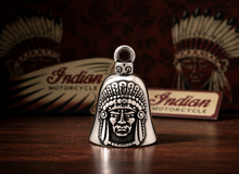Load image into Gallery viewer, Indian Ride Bell® Motorcycle Bell Stainless Steel RB54