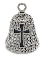 Bling Crosses Motorcycle Ride Bell® Religious Stainless Steel RB55