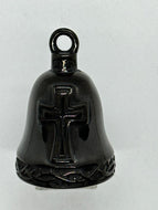 Christian Cross Black Ride Bell® Religious Stainless Steel RB57